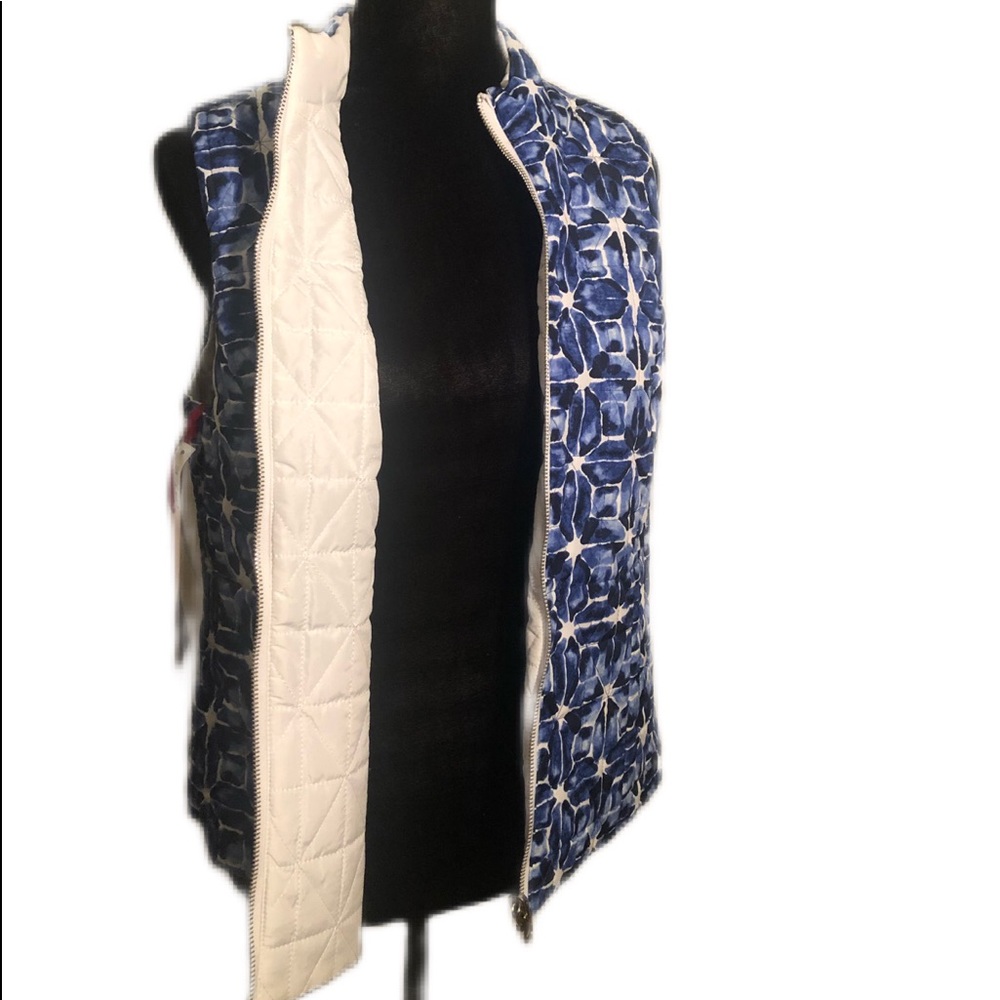 Ruby Rd. Size PM reversible vest jacket #NWT